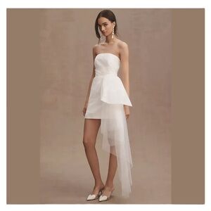 Sachin & Babi Felicity Strapless Side Bow Dress NEW! SZ4